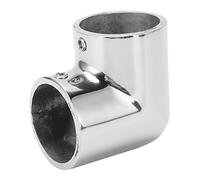 Rhawuy 316 Stainless Steel Boat Hand Rail Fitting 32mm | 90° Elbow Pipe Connector for Marine Yacht/Dock/Deck | High Polished Oxidation Protected Marine Grade Hardware