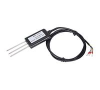 Rhawuy 4-20ma Capteur d'humidité du Sol 2 en 1 | Émetteur de température et d'humidité | Sonde Haute précision pour l'horticulture/Serre/Jardin | IP68 résistant aux intempéries, ±