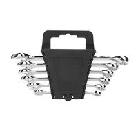 Rhawuy 6Pcs Metric Wrench Set | 45# Steel Double Head Spanner with Storage Box | Versatile Wrench Set for Auto Repair/Parts Assembly/Home DIY | 8-10 - 12-13 - 14-17mm Sizes