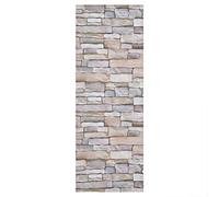 Rhawuy Adhesive Wallpaper | Wetness - Brick Style Peel and Stick | 3D Wall Sticker for Living Room/Bedroom/TV Background | 45cm x 10m PVC Material