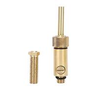 Rhawuy Adjustable Copper Fountain Nozzle with Valve | Water - Saving Spray for Garden Pond/Hotel Fountain | M10 Thread 8.5cm Nozzle & Accessories