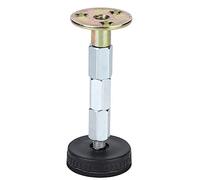 Rhawuy Adjustable Furniture Stabilizing Tool | 4 Height Options for Bed/Cabinet/Sofa Stability | Wall Mounted Support with EVA Cushion | Easy Install Noise Reduction Kit (Three Sections High: 9~13cm)