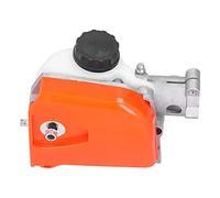 Rhawuy Chainsaw Gearbox Gear Head Assembly | Manganese Steel Pole Saw Replacement | Multifunction Chain Saw Parts for Farming/Forestry/Landscaping | Easy to Install, Low Vibration (26mmx7 Teeth)