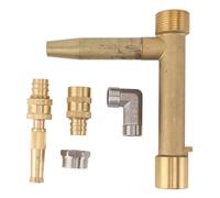 Rhawuy Clé de soupape d'admission à Eau Rapide en Laiton | Coupleur en Laiton G1 pour Les systèmes d'irrigation/gicleurs souterrains | Conception de ternissement et de Fuite