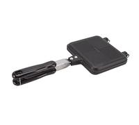 Rhawuy Double Sided Non Stick Frying Pan | 2 Stainless Steel Heat - Protective Handles for Pancakes/Eggs/Sandwiches | Aluminum Alloy Grill Pan for Kitchen & Breakfast