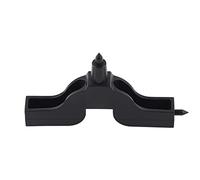 Rhawuy Drip Irrigation Hole Punch Tool | 3mm / 4mm Hose Drill for Garden Watering | Black Drip Irrigation Tool for Plants/Flowers/Lawn | Sturdy & Easy to Use