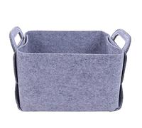 Rhawuy Felt Storage Basket with Handles | Organizer for Closet / Living