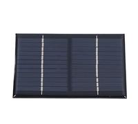 Rhawuy Panneau Solaire 1,5 W 12V | Météo - Preuve pour Une Utilisation en Plein air | Panneau Solaire de Bricolage pour Les projets scientifiques/Lampes de Jardin/Jouets solaires |
