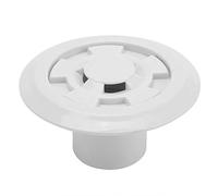 Rhawuy Pool Overflow Drain Cover | Sturdy ABS Replacement for Swimming Pools/Spas/Hot Tubs | 4.13 - inch Clog - Prevention Water Outlet