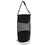 Rhawuy Sac Poubelle pour Bateau |Poubelle en Maille Anti-Fuite de Grande capacité |Conteneur Poubelle Pliable pour Bateau/Voiture/Camping |Forme cylindrique, Facile à Entretenir