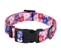 Rhea Rose Collier pour chien au design spécial personnalisé mignon pour fille colliers souples - Motif tournesol - Taille S