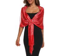 Rheane Châle, étole pour robes de soirée, avec boucle, pour femme, Large