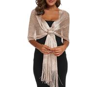 Rheane Châle, étole pour robes de soirée, avec boucle, pour femme, Large