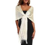 Rheane Châle, étole pour robes de soirée, avec boucle, pour femme, Large