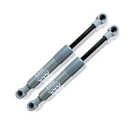 RhedexX® Lot de 2 vérins à gaz 195 mm/58 mm/50N-800N - Remplacement pour Stabilus Lift-O-Mat 195 mm 50N-800N Gris - Amortisseur à gaz Kesseböhmer pour meubles de cuisine Liftomat (600N, sans ferrure)
