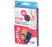 Rheelaxx Stop Douleur au Talon S-M Marron Semelles Intérieures 1 pc(s)