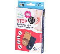 Rheelaxx Stop Douleur au Talon S-M Noir Semelles Intérieures 1 pc(s)