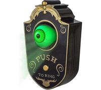 Rhein Beleuchtung Augapfel Trklingel,Gruselige Trklingel Halloween Trklingel,Animierter Augapfel mit