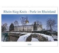 Rhein-Sieg-Kreis - Perle im Rheinland (Wandkalender 2026 DIN A2 quer), CALVENDO Monatskalender: Der zwischen den Städten Bonn und Köln gelegene ... breites Angebot an Freizeitmöglichkeiten.