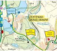 Rheinau - Ortenau - Straßburg - Offenburg 1:50 000