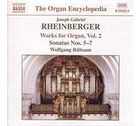 Rübsam – Rheinberger : Oeuvres pour orgue Vol. 2 – NAXOS