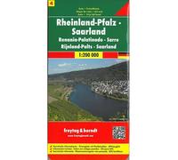 Carte routière : Rheinland-Pfalz, Saarland