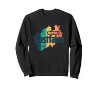Rhénanie du Nord Westphalie État fédéral Allemagne Sweatshirt
