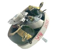 Rhéostat à disque réglable Résistance à disque circulaire B + C1, 1 pièce/lot, 25W 50W 100W, résistance enroulée à fil réglable(50W 30 Ohm 66X42mm)