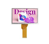 Rheross 7 pouces 800 x 480 HD LCD de sécurité écran LCD HD 50P RGB long câble TN92/TN94