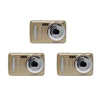 Rheross Appareil photo numérique portable 3x, 16 millions de pixels HD, appareil photo numérique compact pour enfants, adolescents, personnes âgées Doré