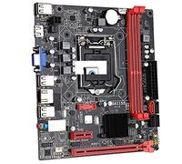 Rheross B75 Mini carte mère d'ordinateur avec processeur CPU Kit d'accessoires DDR3 2 emplacements RAM