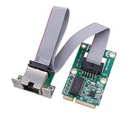 Rheross Mini carte réseau PCI-E 1000 Mbps Gigabit Ethernet NIC adaptateur RTL8111F PCI Express 10/100/1000M RJ45 LAN