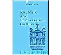 Rhetoric And Renaissance Culture