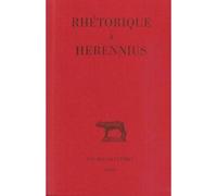 Rhétorique à Herennius - Guy Achard - Belles Lettres - broché - Essai