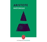 Rhétorique - Aristote - Lgf - Poche - Livre