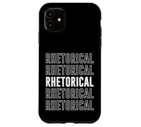 Rhétorique Coque pour iPhone 11