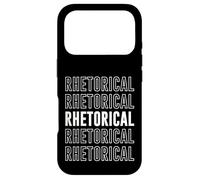 Rhétorique Coque pour iPhone 17 Pro