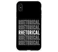 Rhétorique Coque pour iPhone XS Max