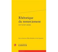 Rhétorique du remerciement