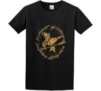 Rhett Men's No Way Out The Hunger Game Unique Design Cotton T Shirt Manches Courtes(3X-Large)