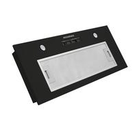 Rosières RHG580/1PN - Hotte - groupe filtrant - largeur : 52 cm - profondeur : 29.6 cm - evacuation & recyclage - avec moteur interne - Black Pearl Black Pearl G