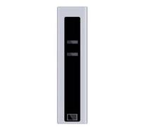 Rhghfujhgy 1 clavier virtuel de projection Bluetooth avec fonction haut-parleur et souris Blanc