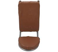 Rhghfujhgy Siège de vélo pour enfant - Siège arrière de vélo pour enfant - Accoudoir de transport pour enfant - Coussin doux - Siège arrière - Marron