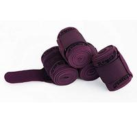 Rhinegold Bandages d'entraînement élastiques Prune 0, Taille Unique