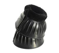 Rhinegold Bottes en Caoutchouc Souple avec Bordure en Polaire Noir