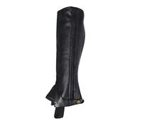 Rhinegold Chaps 1/2 en cuir pour enfant