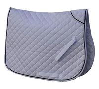 Rhinegold Chiffon de Selle à Double Reliure, 0, Blanc, Full