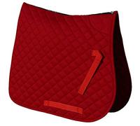 Rhinegold Chiffon de Selle matelassé en Coton, 0, Rouge, Poney