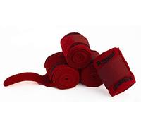 Rhinegold Elasticated Training Bandages-Red 0, Rouge, Taille Unique