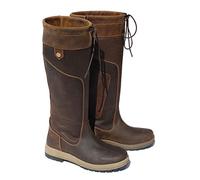 Rhinegold Elite Vermont Bottes de Campagne imperméables en Cuir, Mixte, Marron, Size 7 (EU41)